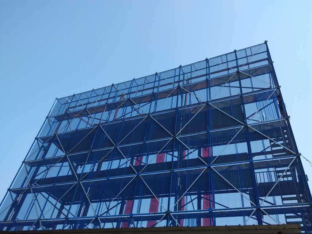 附着式爬架的诞生为建筑行业增加了新景象 - 宁夏天鹰同创建筑技术